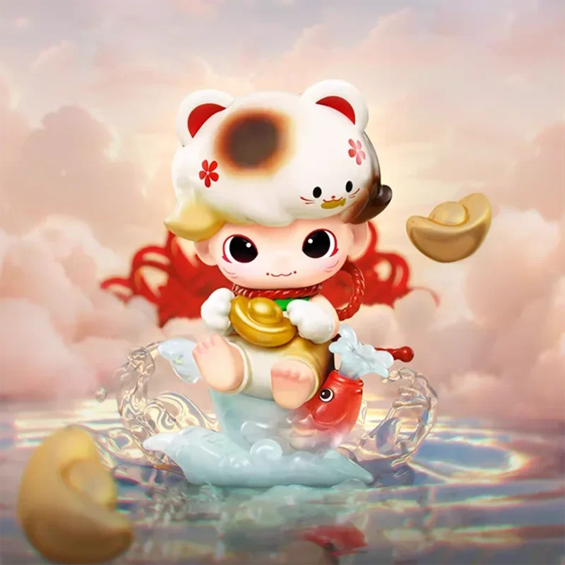 POP MART DIMOO Weaving Wonders Series Anime Action Figure Guess Bag Ornament Figurines Home Decor Desktop Dolls Model Girl Gift - Image 4