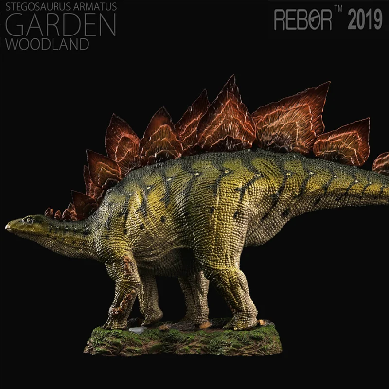 In Stock REBOR Dinosaur Jurassic Stegosaurus Boy Adult Figure Toy Gift Collection Fan Hobby