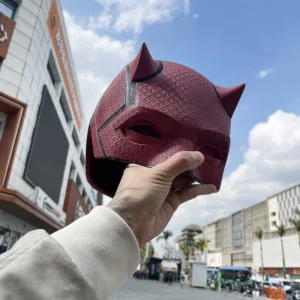 New Daredevil Born Again Mask Matt Murdock Cosplay Helmet Superhero Headdress Marvel For Adult Halloween Party Gift Accessories