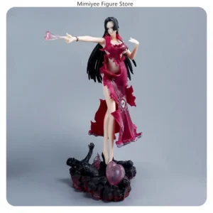 30cm One Piece Boa Hancock Standing Pose Anime Figure Model Statue With Base Desktop Decoration Gift