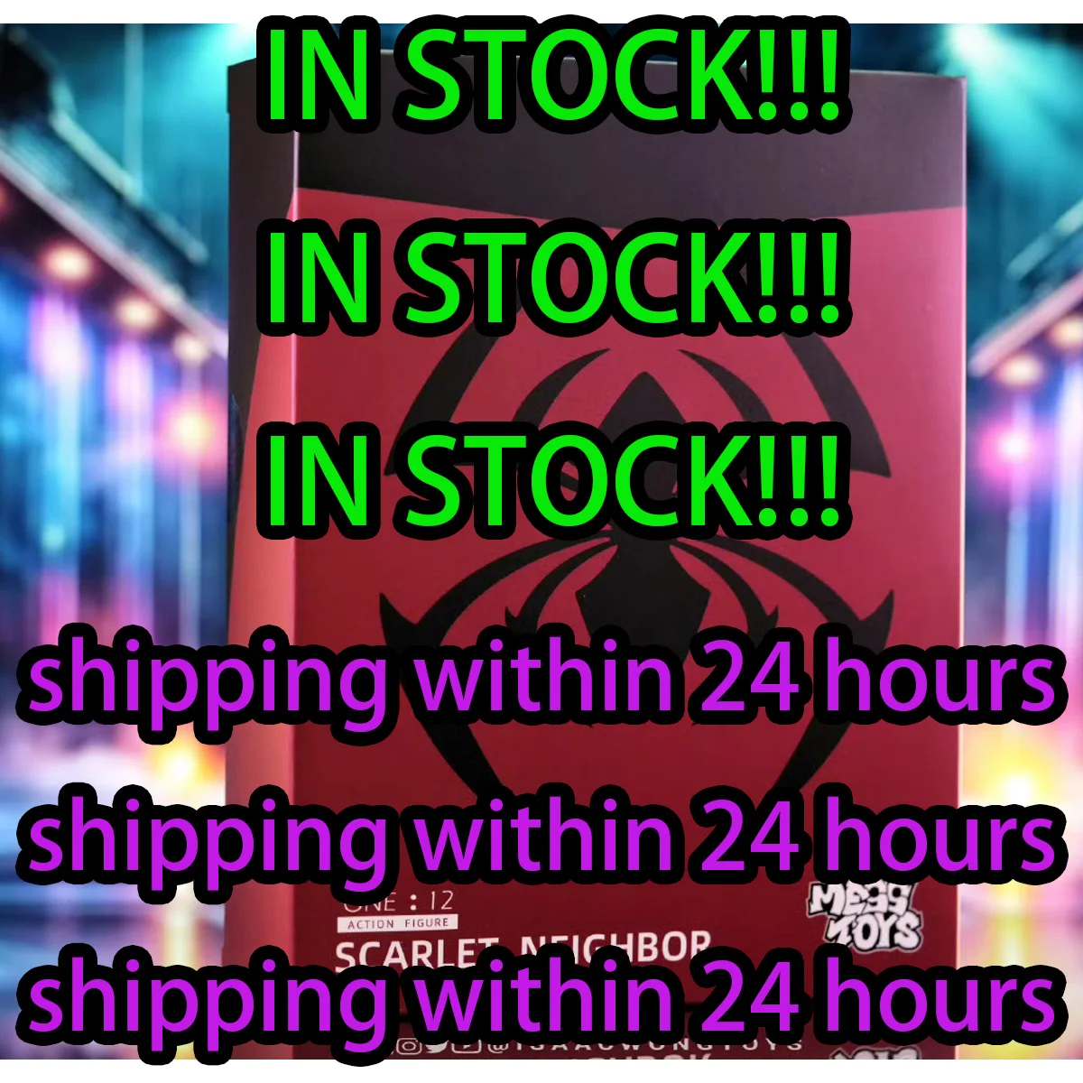 In Stock Mess Toys Spider Man Scarlet Spider Kaine Parker Messtoys Spiderman Black Suit Symbiote Anime Action Figure Gift Toys