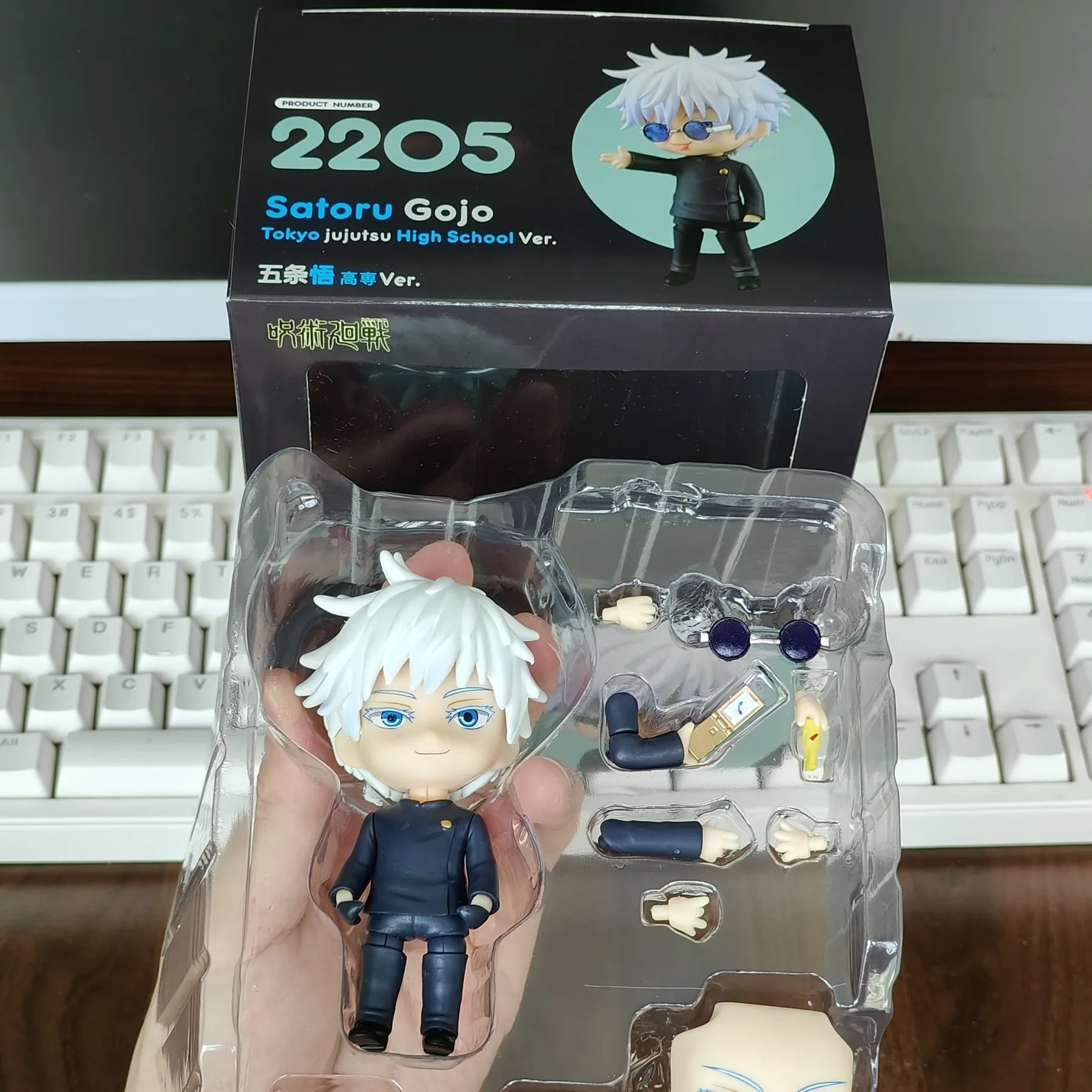 Anime Figure 10CM #2205 Jujutsu Kaisen Satoru Gojo Action Figures Figure Model Toy Collection Gift Ornament - Image 6