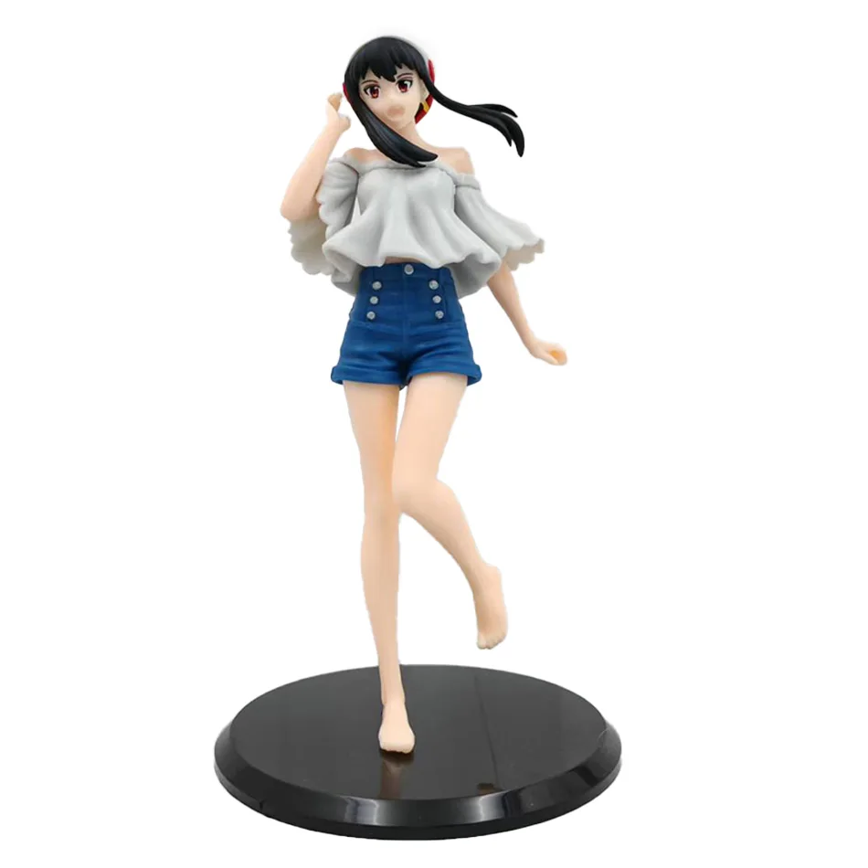 Hot SPY×FAMILY Anime Figure Kawai Anya Forger Yor Forger Action Figures Standing Figurine Collectible Model Doll Toys In Stock