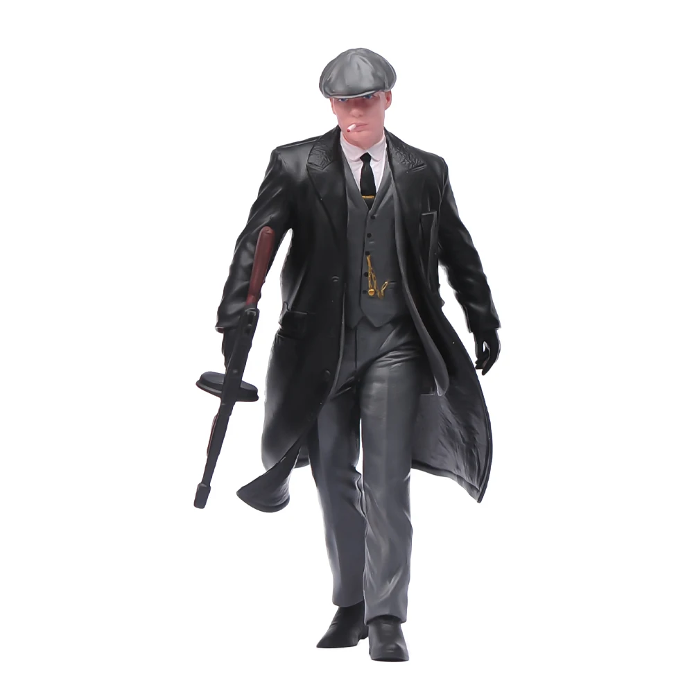 Miniature 1/18 1/24 1/43 1/64 1/87 Gangster Man Wearing Duckbill Hat Holding Gun Painted Figure Model Toys Mini Scene Props - Image 17