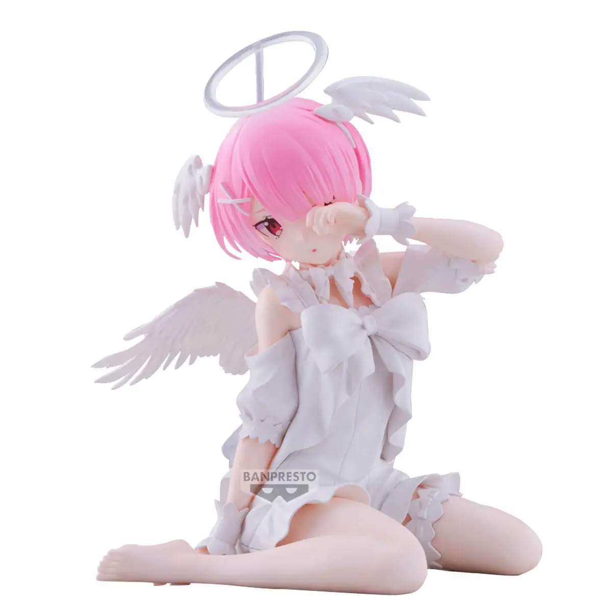 BANPRESTO Re: Life A Different World From Zero -Relax Time- Ram Rem Sweet Angel Ver. PVC 13CM Anime Action Figures Model Toy - Image 6