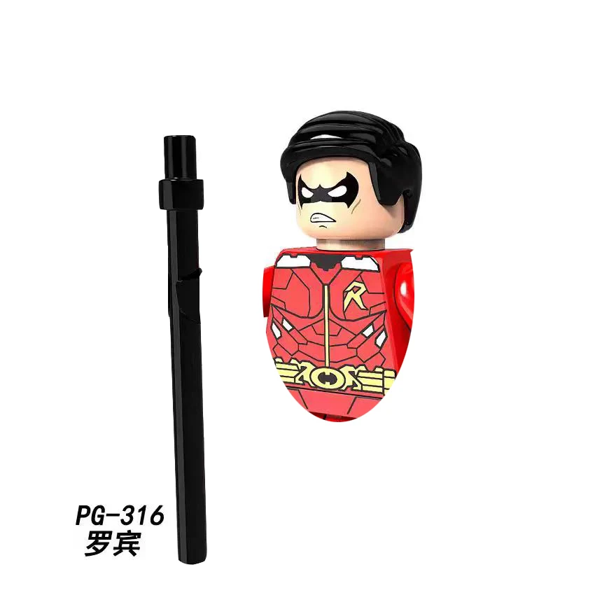 Marvel heroes Venom, Robin, Spider-Man Medusa, Hawkeye, Phoenix, and Green Arrow children’s birthday gift tabletop figurine toys