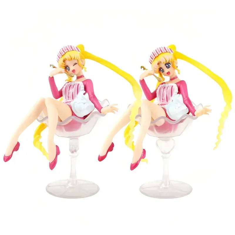 12cm Sailor Moon Anime Figures Tsukino Usagi Action Figurine Pvc Kawaii Cute Model Collection Statue Toys Cute Christmas Gifts - Image 3