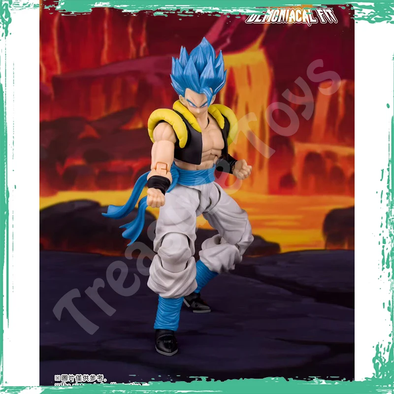 Demoniacal Fit Gogeta Figure Dragon Ball Z Super Saiyan Blue Hero Waltz Gogeta The Supreme Dance Anime Action Figure Toys Gifts - Image 5