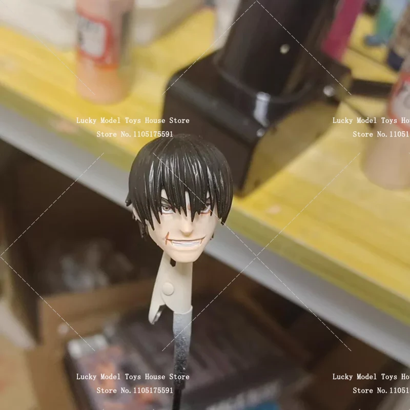 1/12 Fushiguro Toji Sukuna Gojo Anime Male Delicate Painted Head Sculpt Model Toys Customzation For 6" Shf Romankey Vtoys Body - Image 11