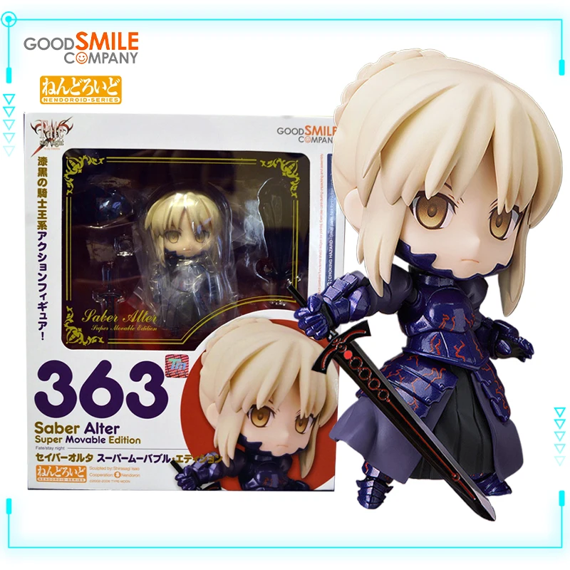 GSC Original Genuine Fate/Stay Night Altria Pendragon Nendoroid 363 Saber Alter Super Movable Edition 10cm Model Action Figures - Image 7