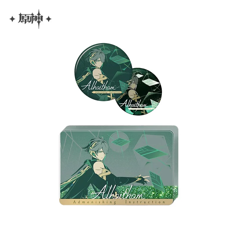 Sunsyea Genshin Impact Official Merch miHoYo Original YLYFS Series Badge Acrylic Ornament Kaveh Alhaitham Cyno Tighnari - Image 12