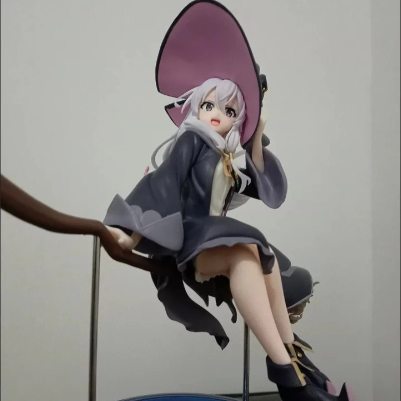 Japanese Comics AMP Witch's Journey Elaina Riding A Broom Action Figures Desktop Ornaments Children's Gifts Trendy Play Pixiv - Image 6