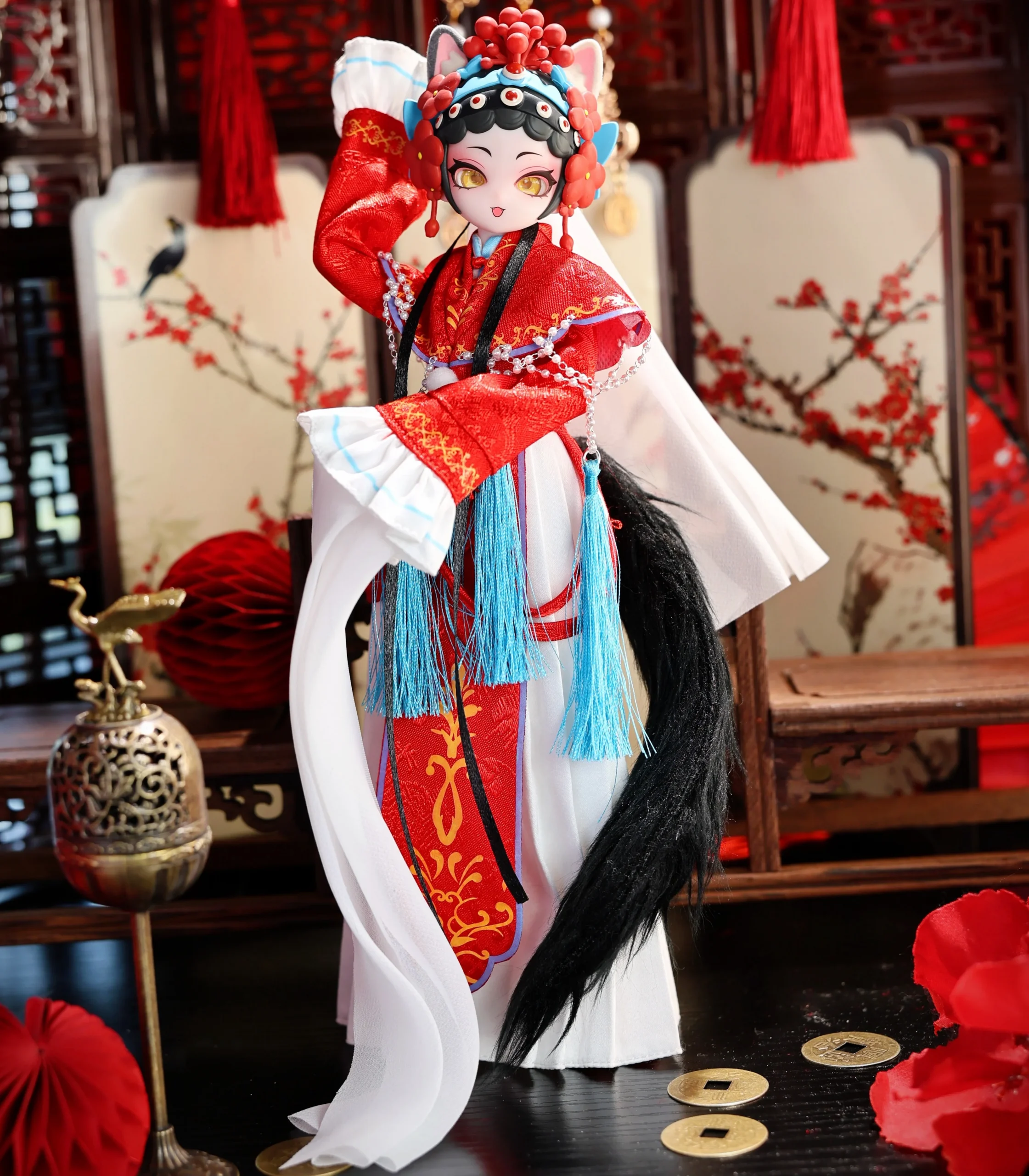In Stock JUMPCOSMOS Peking Opera Dream Series 1/6 BJD Blind Box Mystery Box Dolls Kawaii Action Anime Figure