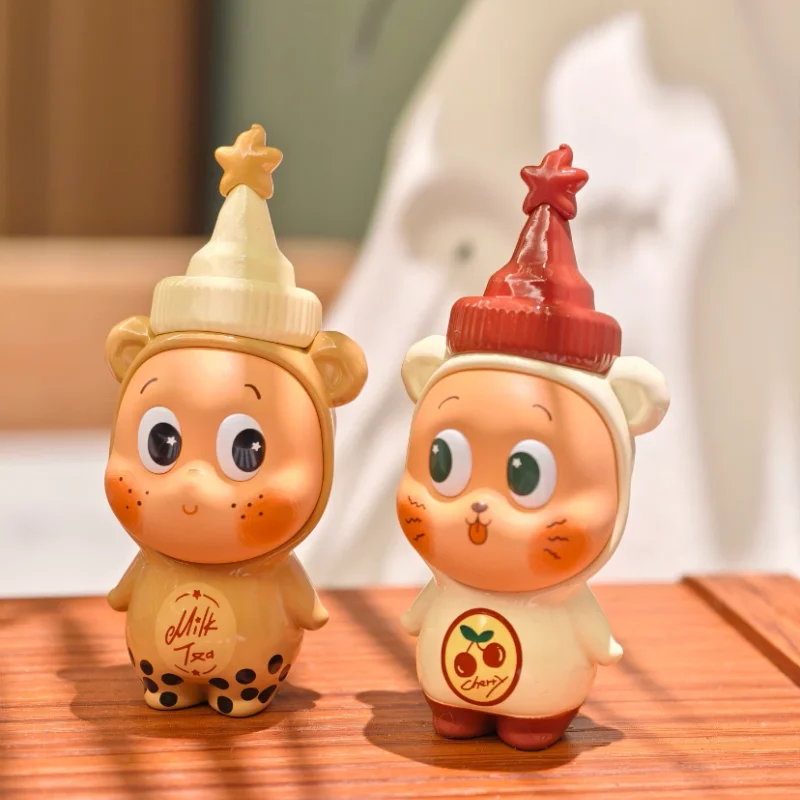 Limited POPMART TWINKLE TWINKLE Create Your Taste Mike Tea&cherry Series Blind Box Kawaii Anime Figure Caixa Caja Christmas Gift - Image 3