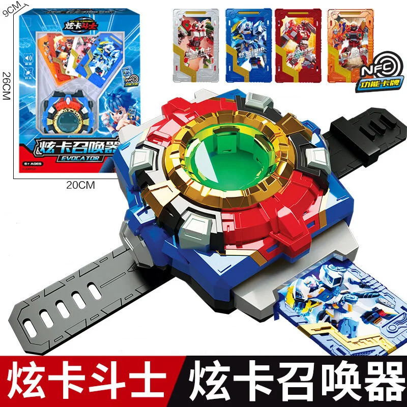 New Metal Cardbot Transforming Robot to Car Action Figures BLUE COP with Card Transformation Car Toys for Child Gift - Image 9