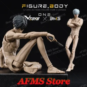 VTOYS X BMS VB002 VB003 1/12 Scale Collectible Figure One Super Flexible Movable Body 16.5Cm Men Soldier Anime Action Figure