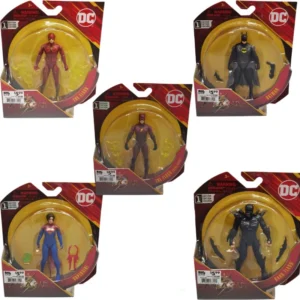 In stock BeastKingdom Batman The Flash Cartoon Personalized Figure Model Creative Anime Peripheral Figures Movable Tabletop ift