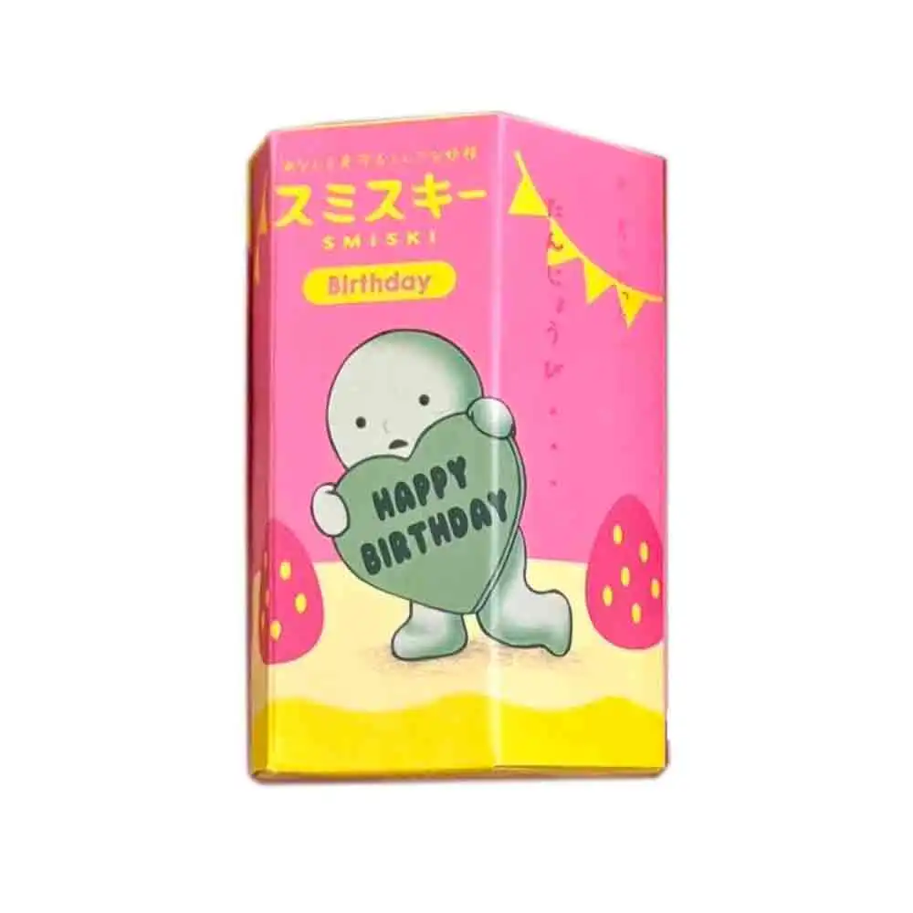 Sonny Angel Smiski Birthday Series Mystery Blind Box Kawaii Figure Cute Glow in The Dark Green Dolls Desktop Ornament Gifts Toys - Image 5