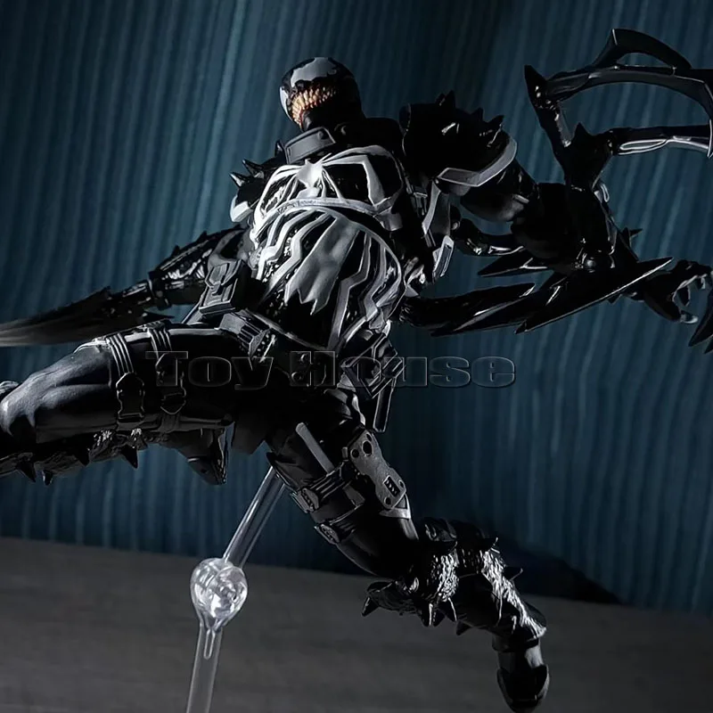 In Stock Ct Toys Venom Action Figure Kaiyodo Figurine Marvel Movable Collection Eugene Thompson Ko Model Decorate Toys Kids Gift - Image 4