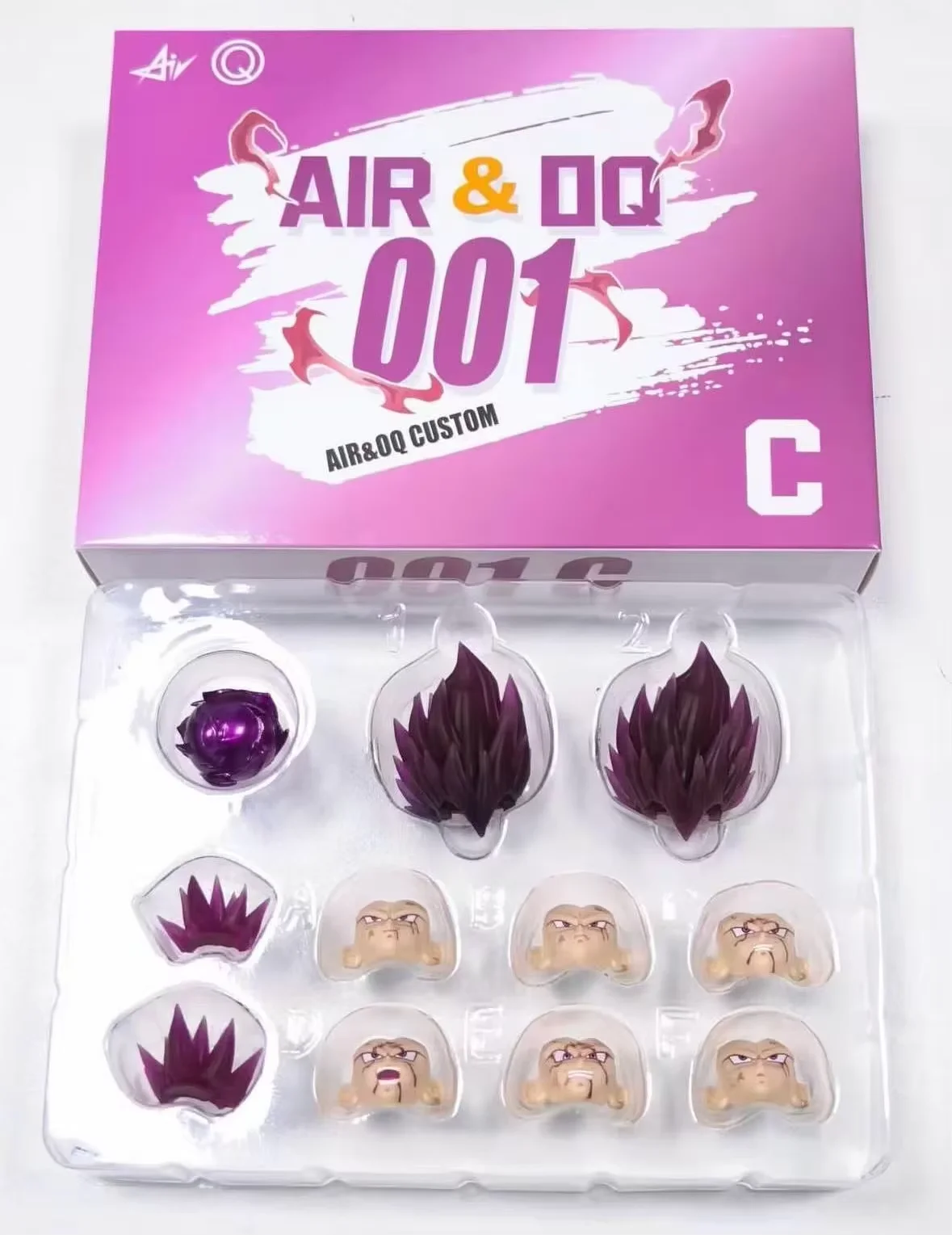 HOT Air&OQ Studio Dragon Ball Super Vegeta Ultra Ego Head Sculpt Model Accessory for SHF Action Anime Figure Collectible Toys - Image 9