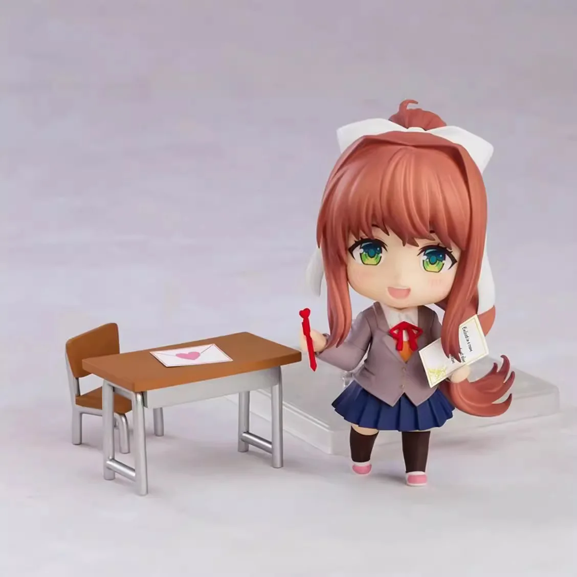 10cm Doki Doki Literature Club Monika 1817# 1817 Action figure toys collection doll Christmas gift with box - Image 6