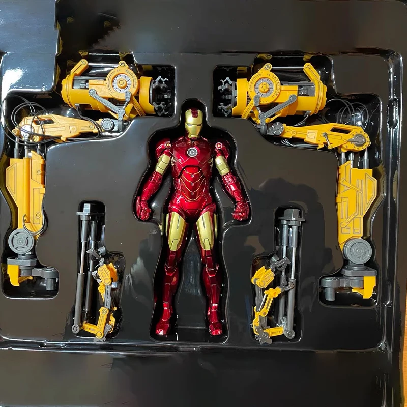 New Original Iron Man Proportion 1/10 Tony Stark Model Action Figure Mk4 Armor Removal Platform Set Collectible Toy In Stock - Image 7