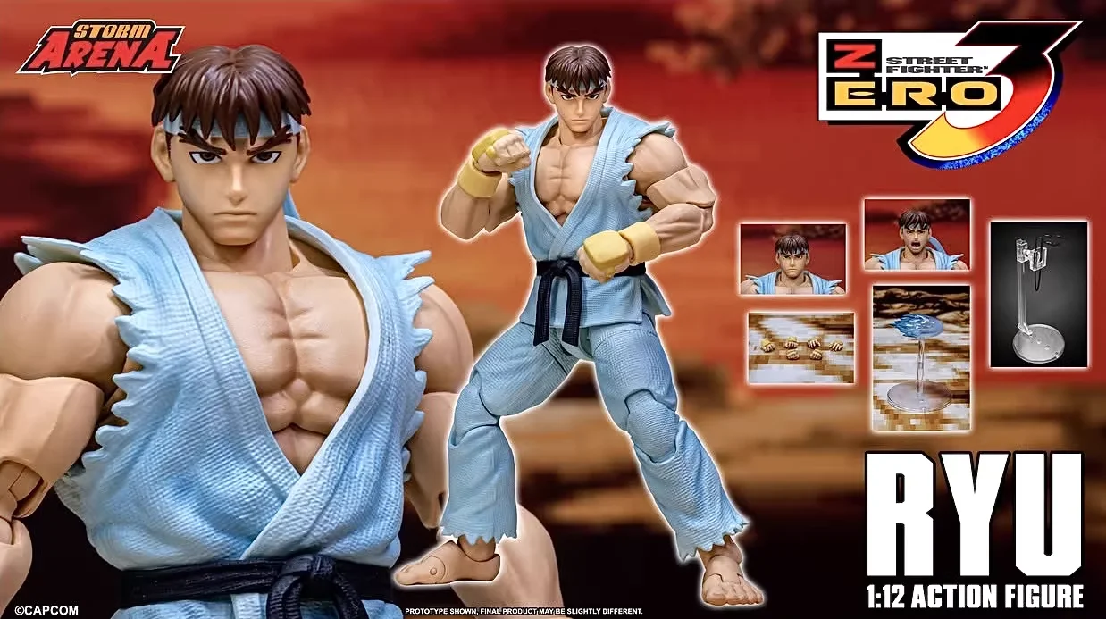 In Stock  Original Storm Toys ST ARENA3 1/12 ARENA KEN RYU Anime Collection Figures Model Toys
