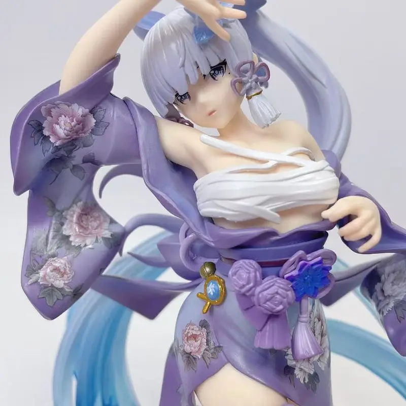 Around The Game, High-Quality Df Original Drawn Sword Kamisato Ayaka Bathrobe Battle Scene Hand Made Model, Decoration And Hand - Image 3