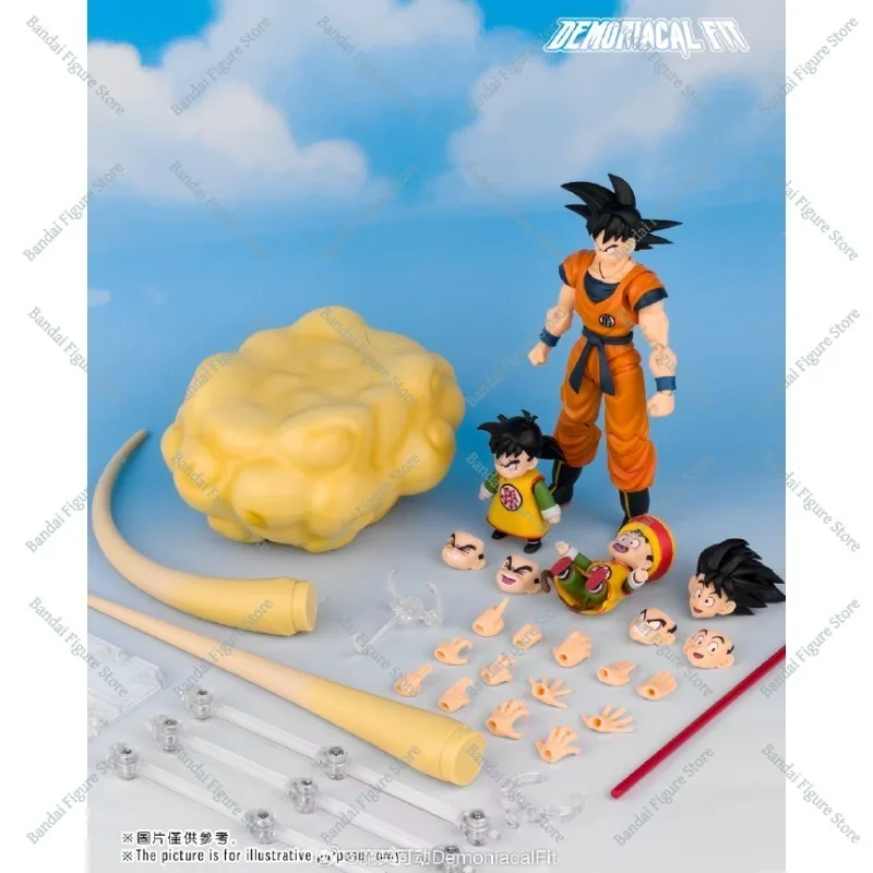 In Stock Demoniacal Fit Father and Son The Unbreakable Bond SHF Dragon Ball Goku Gohan Anime Action Figure Model Toy Gift