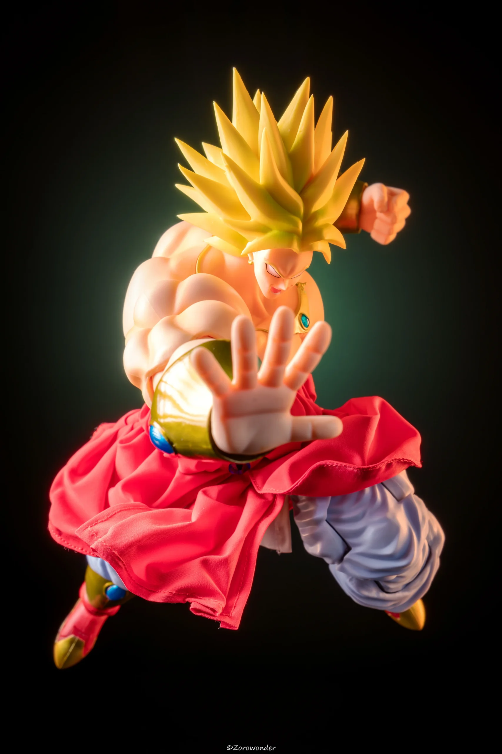 In Stock Bandai Kong Dragon Ball Broly Skirt Hem Super Saiyan Broly Skirt Hem Clothes Anime Action Figures Toys Gifts - Image 3
