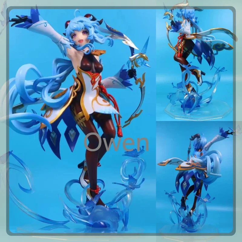 Mobile Game Furina Anime Ganyu Beautiful Girl Genshin Impact Figures Hu Tao Action Figure PVC Collection Birthday Decoration Toy - Image 4