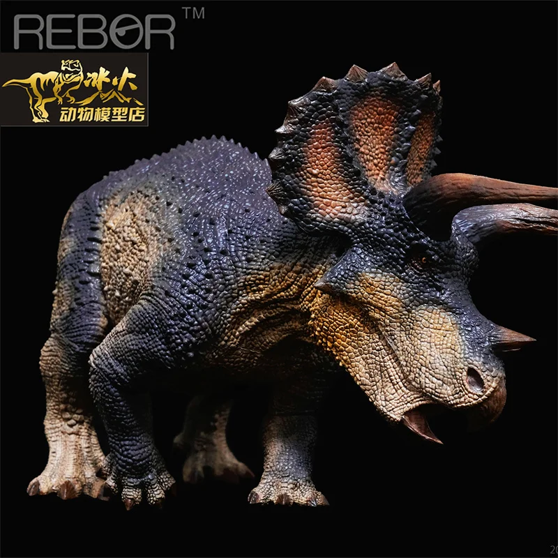 In Stock REBOR Jurassic Dinosaur Giant Male Triceratops Adult Kids Model Toy Gift Collection Fan Hobby - Image 3