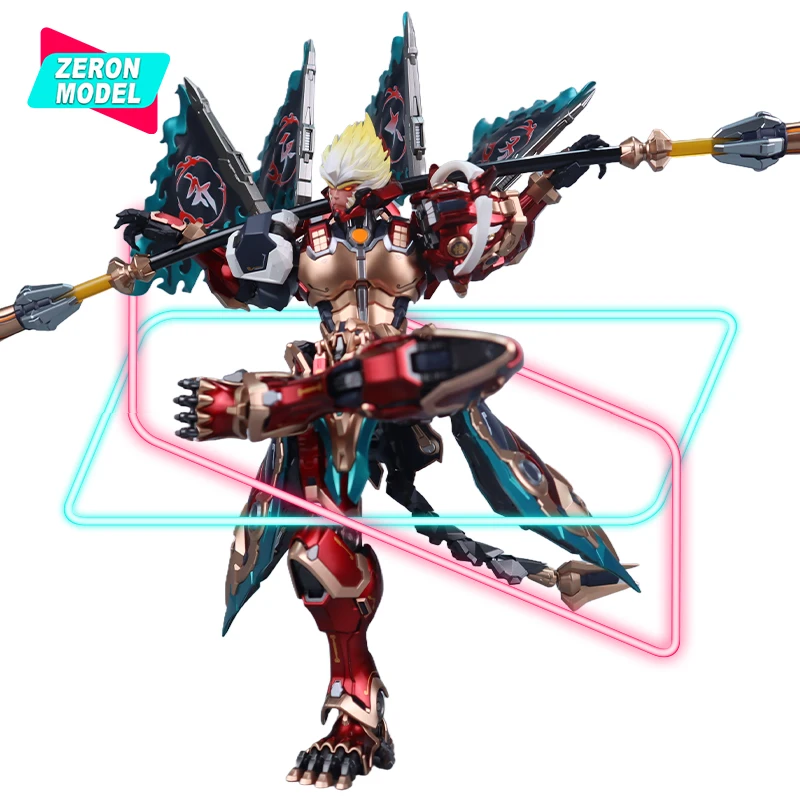 【In stock】​MOSHOWTOY X Sun Wukong QI TIAN DA SHENG 1/100 Great Sage Equalling Heaven Model Kit Action Figure Toy