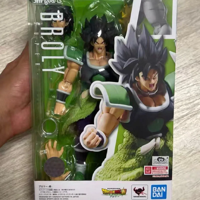 In Stock BANDAI Original Box S.H.Figuarts BROLY FULL POWER BROLY SUPER HERO NYCC SDCC SHF Action Figure Model ToyGift for Kid - Image 9