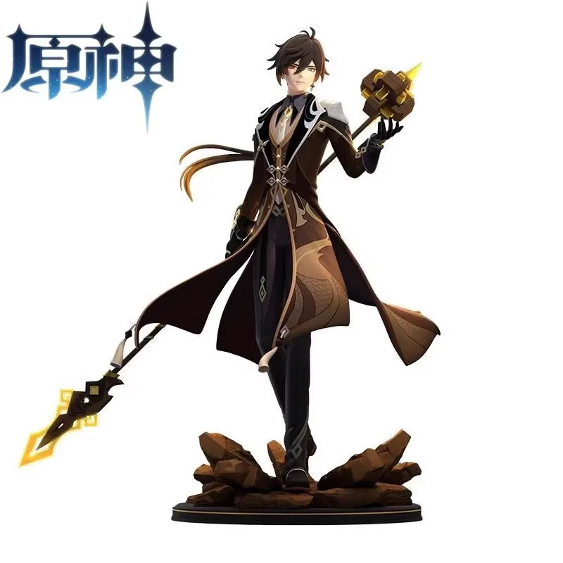 Genshin Impact Official Merchandise Figure Zhongli Ganyu Anime Model Toy Car Desktop Decoration Birthday Gift for Boys - Image 8