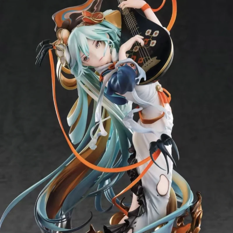 1/8 PVC Long Hair Hatsune House Of Flying Daggers Anime Peripherals Desk Setup Ornament Anime Girl Trendy Toy Model Boy’S Gift