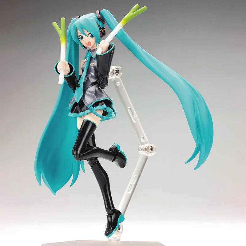 Anime Hatsune Miku Action Figures Movable Joints Contain The Props Desktop Decoration Collection PVC Model Toys Kids Gifts - Image 3