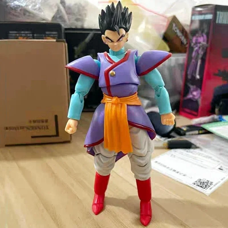 In Stock Dragon Ball Anime Figures Kaioshin Son Gohan Action Figure Supreme Kai God of Creation Shf Pvc Model Desktop Decoration - Image 5