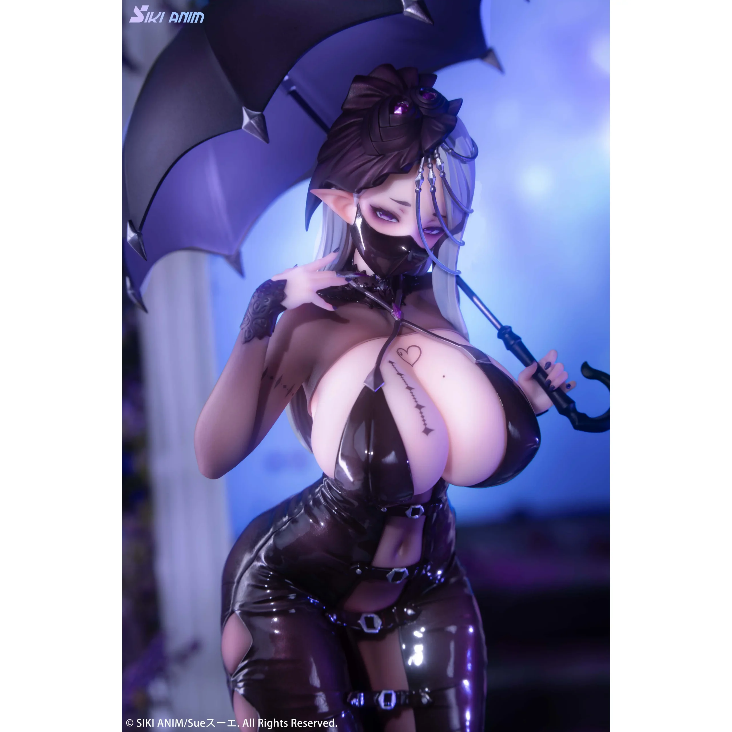 Siki Anim Collectible Widow Figure – Kirie Kelly Detailed Character Statue Gift