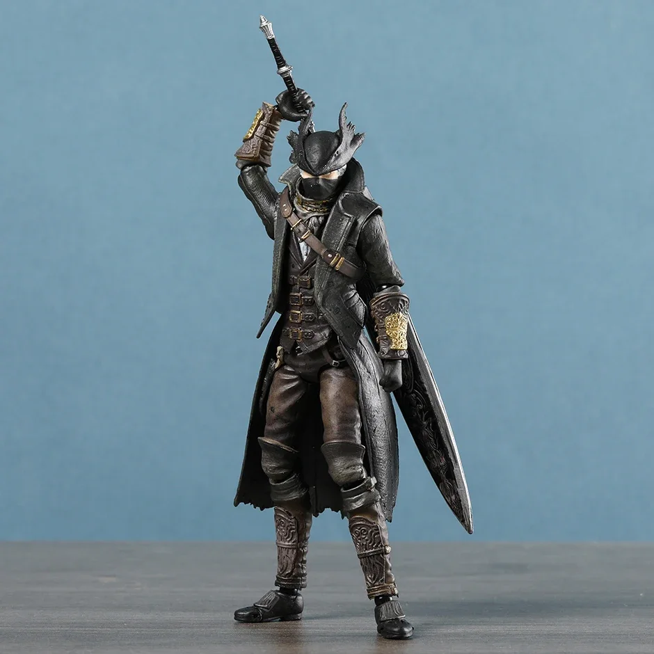Bloodborne Hunter Figma 367-DX Action Figure Doll Handmade Model Toy