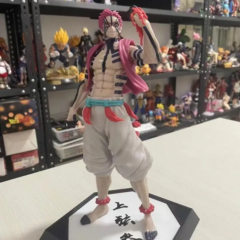 Demon Slayer Akaza Hakuji 28cm Action Figure – Anime Kimetsu No Yaiba PVC Statue Doll Collectible Model Children’s toys Gifts