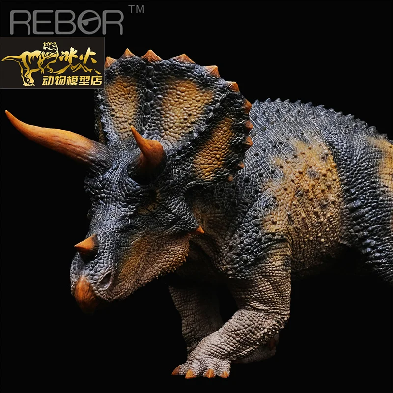 In Stock REBOR Jurassic Dinosaur Giant Male Triceratops Adult Kids Model Toy Gift Collection Fan Hobby - Image 8