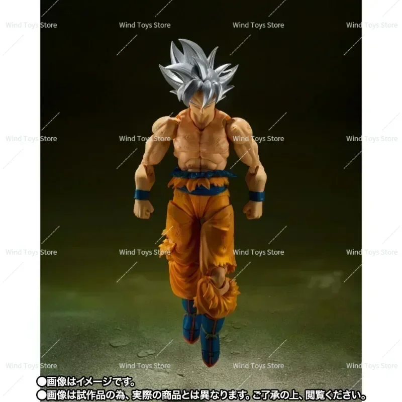 Bandai-Original Figure of Dragon Ball Z, S.H.Figuarts, Son Goku Ultra Instinct, Toyota Edition, Super Saiyan Ultra Instinct VJ30
