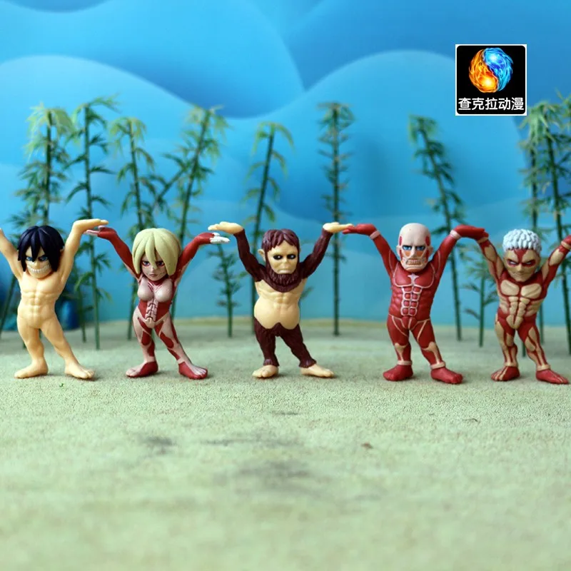 Attack on Titan Figures Shingeki No Kyojin The Female Titan Anime Action Figure Penholder Kawaii Model Toy for Kids Gifts - Image 10