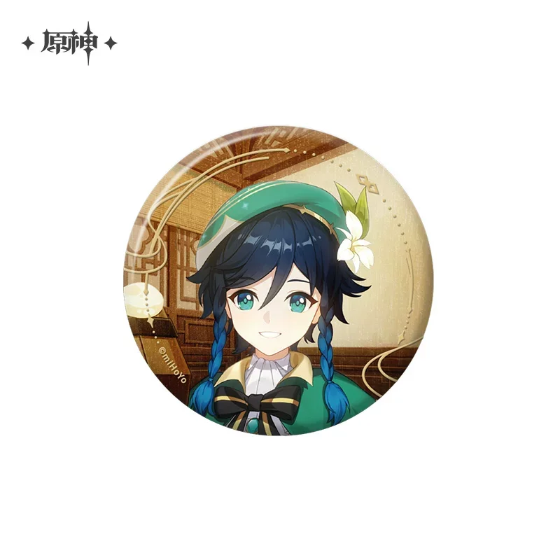 Sunsyea Official Genshin Impact Merch From miHoYo Venti Badge Anime Collection - Image 8