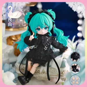 Original Hatsune Miku DaaLaMode Series qiyuji Music Preface Figures Blind Box BJD Anime Peripheral Collection Toys Girls Gifts