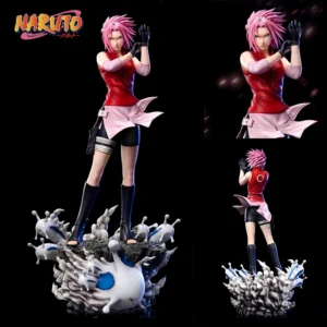 35cm/13.78in Anime NARUTO Figure Haruno Sakura Action Figures Pvc Statue Desktop Ornamen Collection Model Toys Gifts