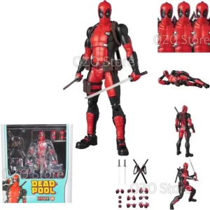 16cm Deadpool Figure Mafex 082 X-Men Action Figure Comic Version Deadpool Statue Collection Dolls Ornament Toy Kids Gifts
