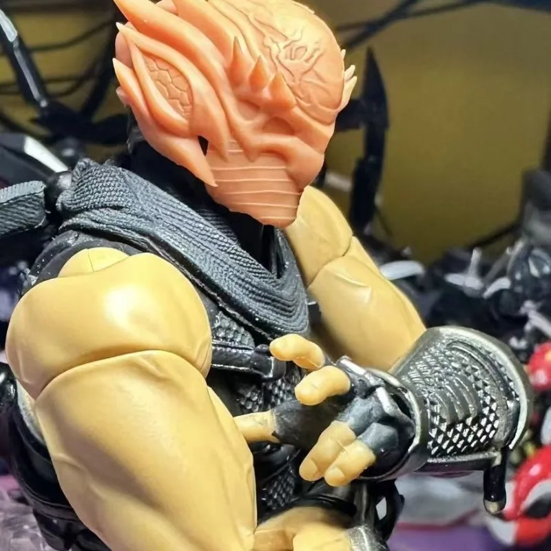 In Stock Ryu Hayabusa Ninja Gaiden Revoltech 1/12 Amazing Yamaguchi Action Anime Figures Collection PVC Movable Model Toys Gifts