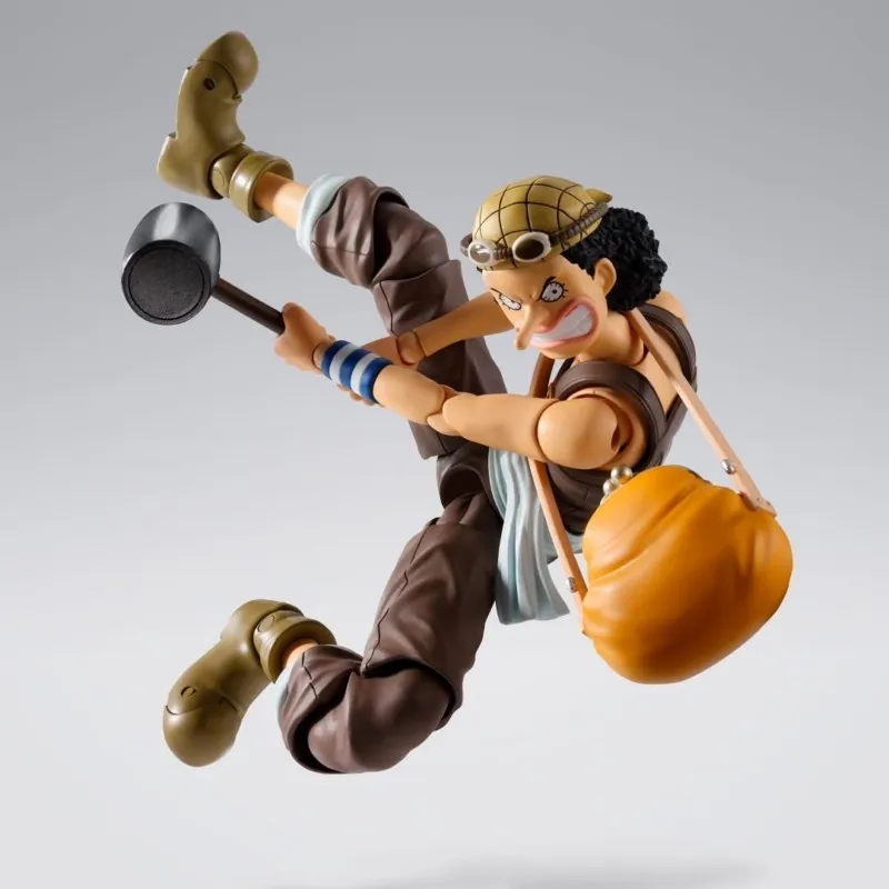 Bandai S.H.Figuarts One Piece Usopp Romance Dawn Full Action Figure Finished Model Kit Collectible Anime Fans Gifts Toys - Image 3